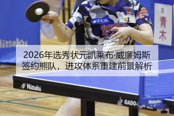 2026年选秀状元凯莱布·威廉姆斯签约熊队，进攻体系重建前景解析 - iGame